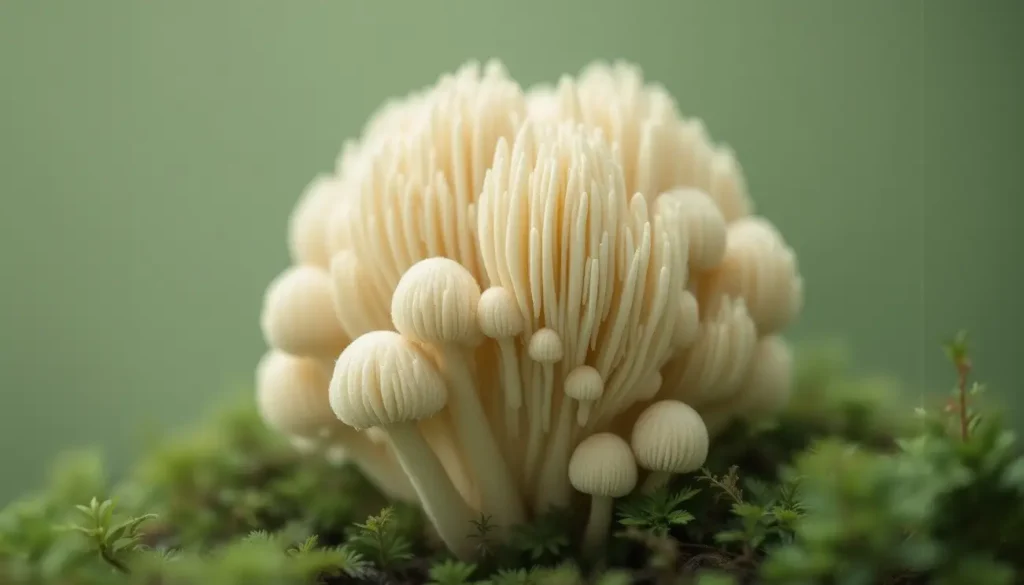 Champignon crinière de lion