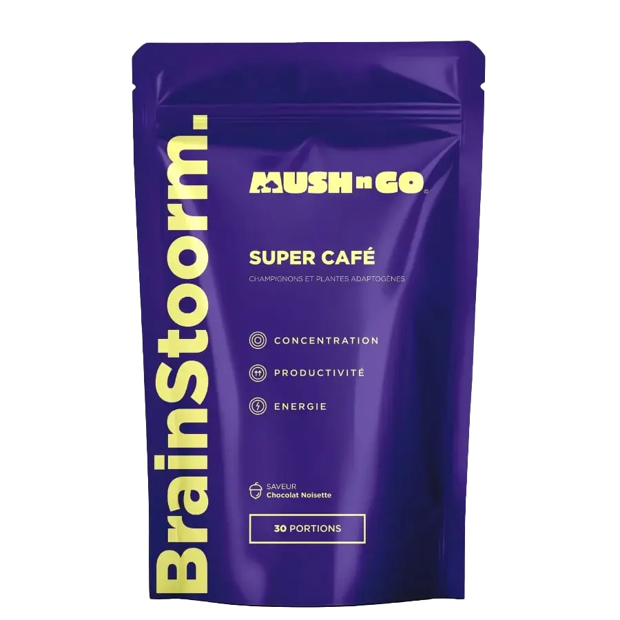 Avis Brainstoorm Super-café de MushNGo : l'Alternative Saine au Café Traditionnel