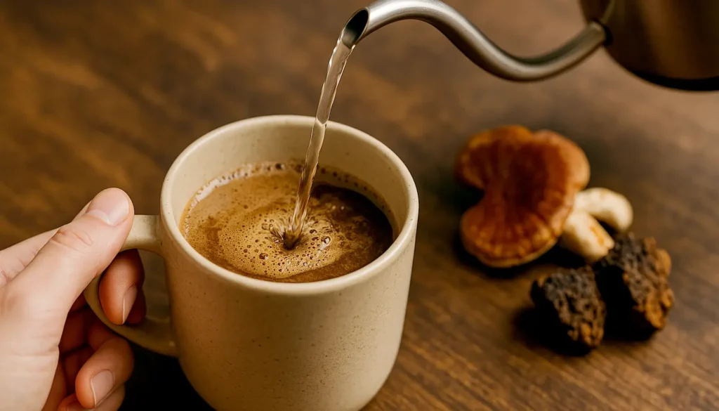 Café adaptogène : Et si vous pouviez garder la clarté du café sans ses effets secondaires ?